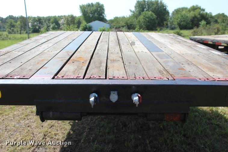 image for item L4802 1999 Doonan lowboy equipment trailer