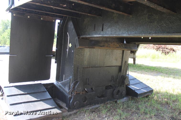 image for item L4802 1999 Doonan lowboy equipment trailer