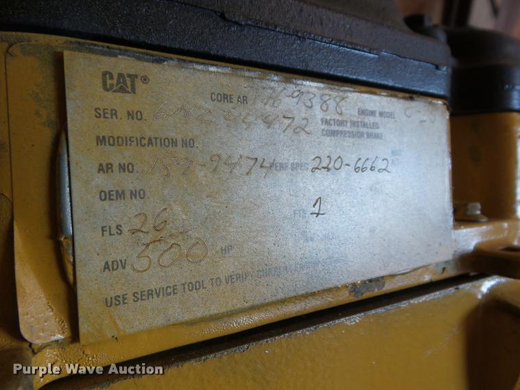 image for item L6984 Caterpillar C15 6NZ six cylinder turbo diesel engine
