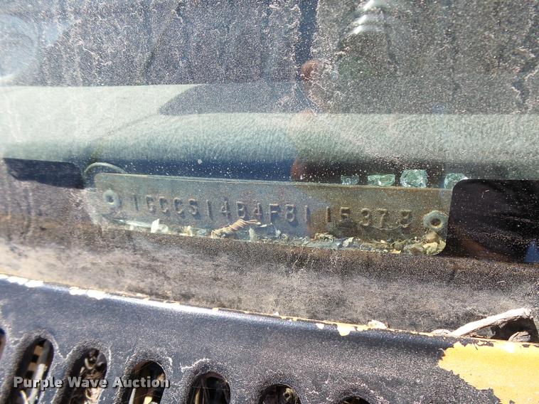 image for item L2734 1985 Chevrolet S10 pickup truck