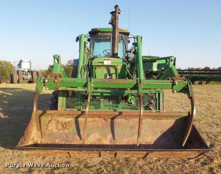 image for item DA4545 1987 John Deere 4650 MFWD tractor