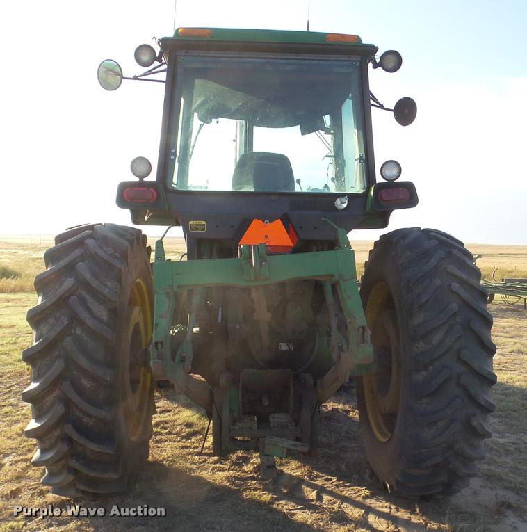 image for item DA4545 1987 John Deere 4650 MFWD tractor