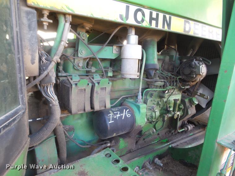 image for item DA4545 1987 John Deere 4650 MFWD tractor