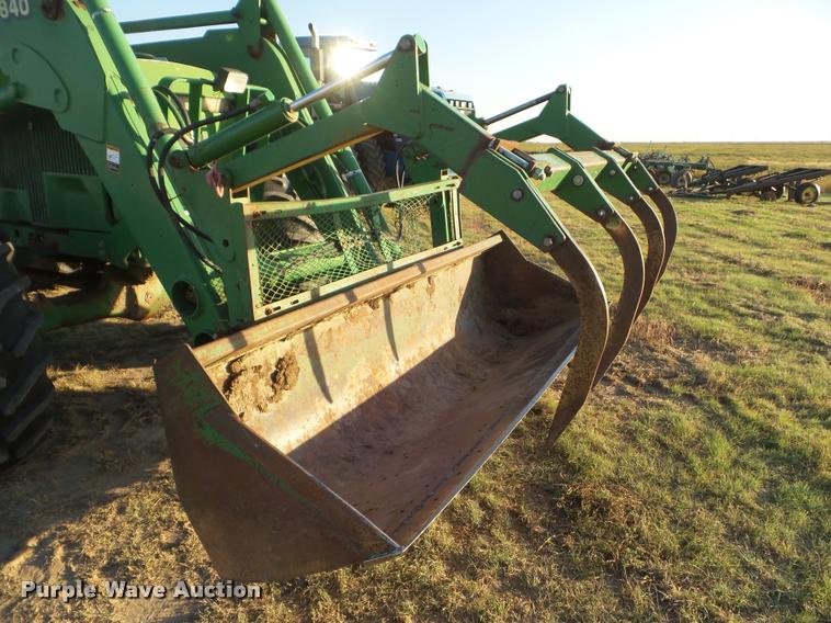 image for item DA4545 1987 John Deere 4650 MFWD tractor