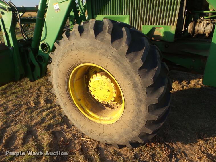 image for item DA4545 1987 John Deere 4650 MFWD tractor