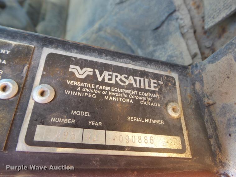 image for item DA4548 1981 Versatile 895 4WD tractor