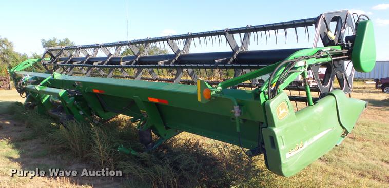 image for item DA4554 2003 John Deere 936D draper head