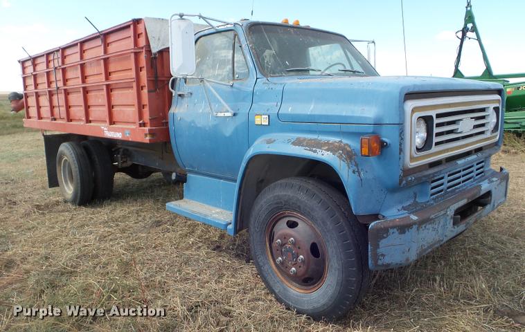 image for item DA4557 1981 Chevrolet C60 grain truck