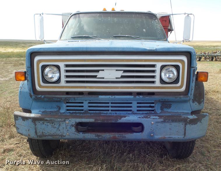 image for item DA4557 1981 Chevrolet C60 grain truck