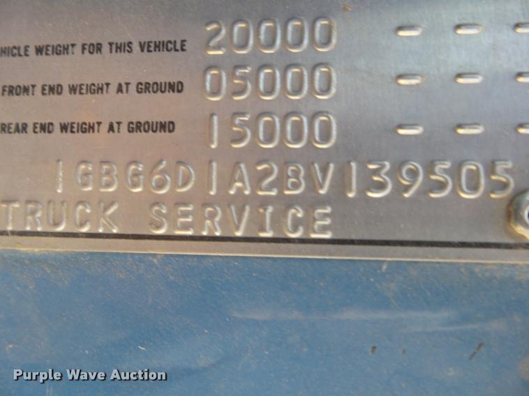 image for item DA4557 1981 Chevrolet C60 grain truck