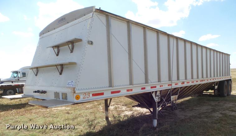 image for item DA4563 1994 Doonan double hopper grain trailer