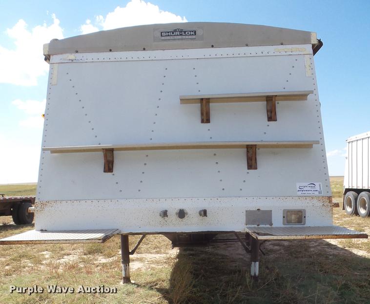 image for item DA4563 1994 Doonan double hopper grain trailer