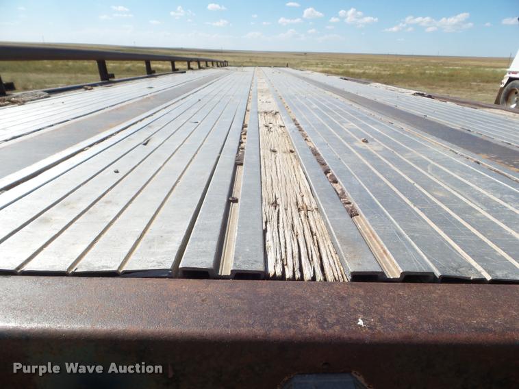 image for item DA4564 1987 Transcraft flatbed trailer