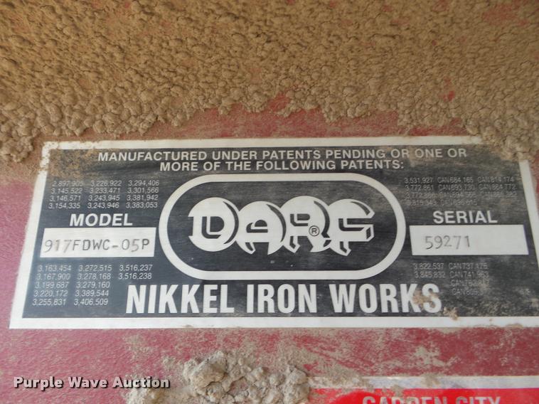 image for item DA4595 Darf 917FDWC-05P hay rake