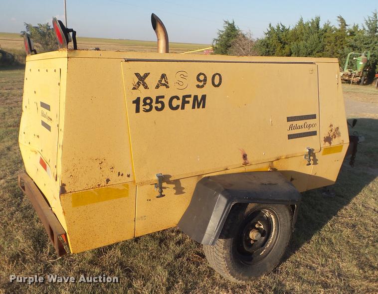 image for item DA4602 1995 Atlas Copco XAS90JD air compressor
