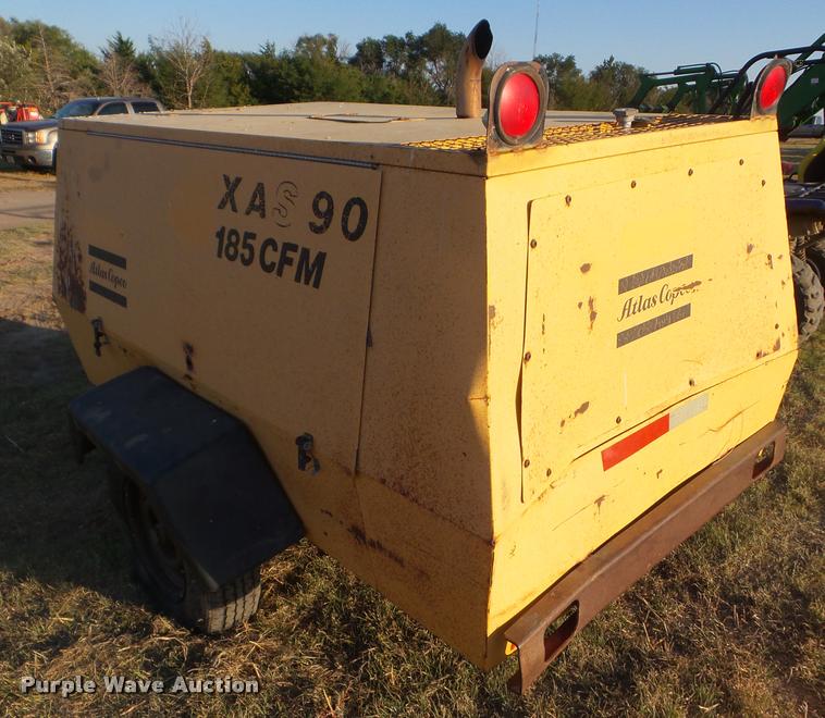 image for item DA4602 1995 Atlas Copco XAS90JD air compressor