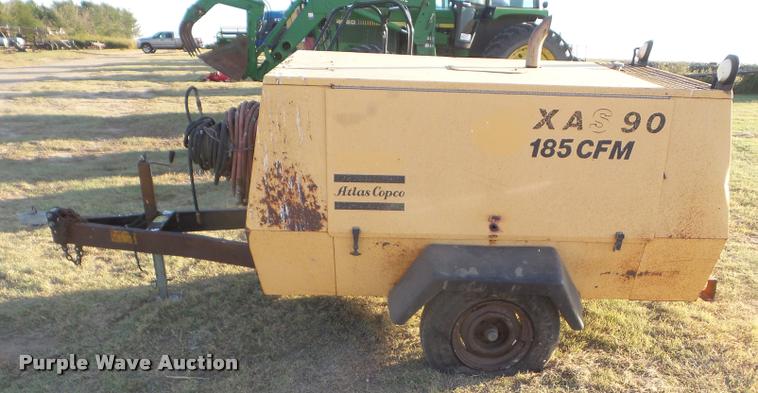 image for item DA4602 1995 Atlas Copco XAS90JD air compressor