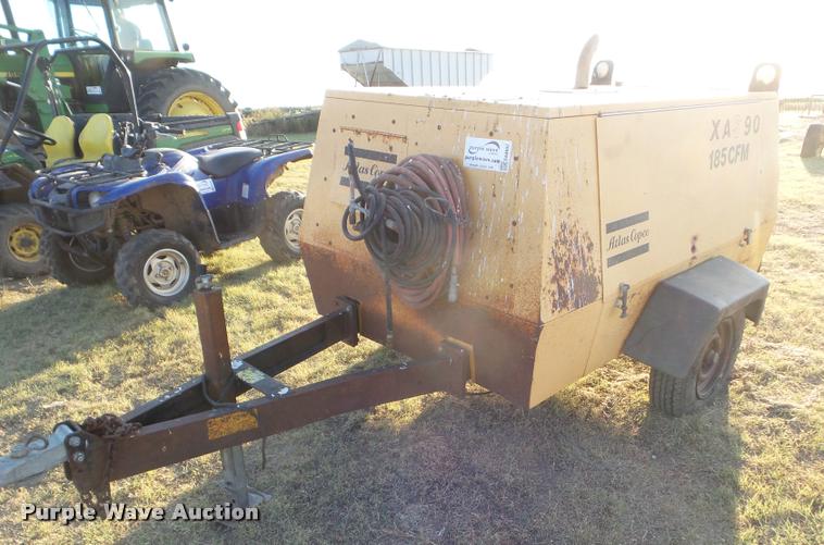 image for item DA4602 1995 Atlas Copco XAS90JD air compressor