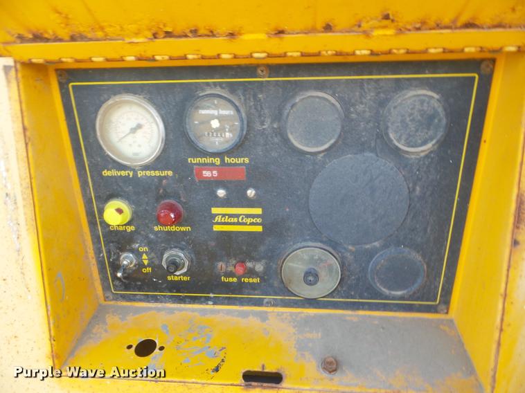 image for item DA4602 1995 Atlas Copco XAS90JD air compressor