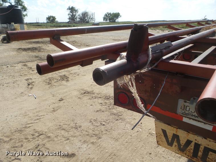 image for item DA4614 1995 Daco flatbed trailer