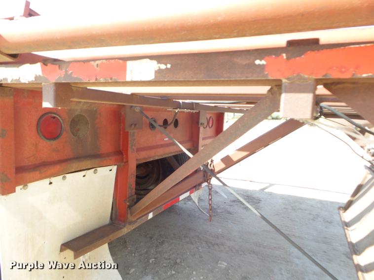 image for item DA4614 1995 Daco flatbed trailer