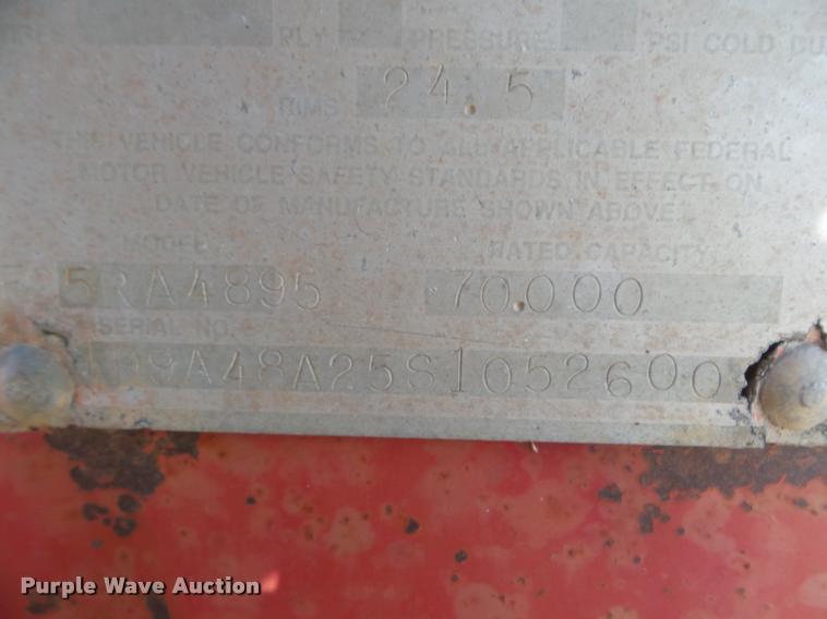 image for item DA4614 1995 Daco flatbed trailer