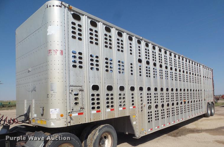 image for item DA4616 1989 Wilson PSDCL-206 livestock trailer
