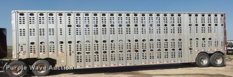 image for item DA4616 1989 Wilson PSDCL-206 livestock trailer
