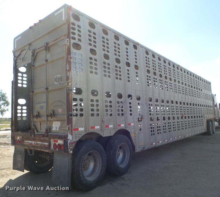 image for item DA4616 1989 Wilson PSDCL-206 livestock trailer