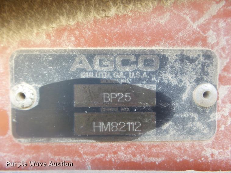 image for item DA4618 Hesston BP25 bale processor