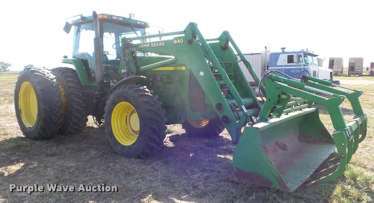 image for item DA4624 1998 John Deere 8100 MFWD tractor