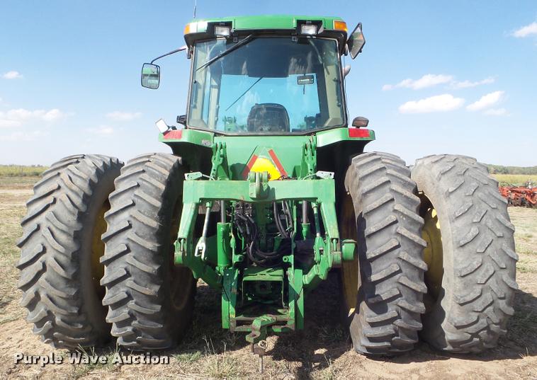 image for item DA4624 1998 John Deere 8100 MFWD tractor