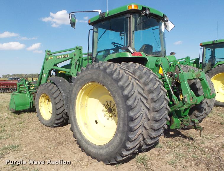 image for item DA4624 1998 John Deere 8100 MFWD tractor