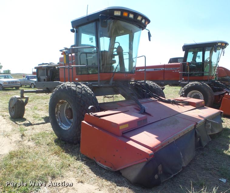 image for item DA4632 2007 Massey-Ferguson 9635 self-propelled windrower