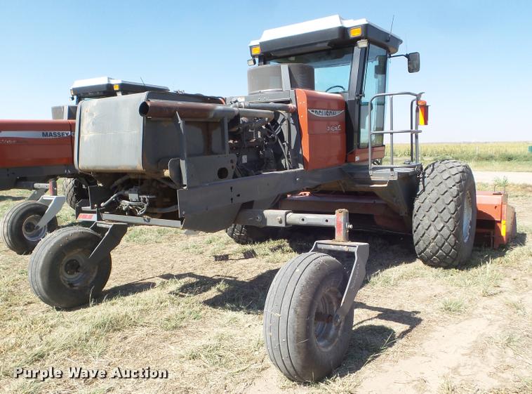 image for item DA4632 2007 Massey-Ferguson 9635 self-propelled windrower