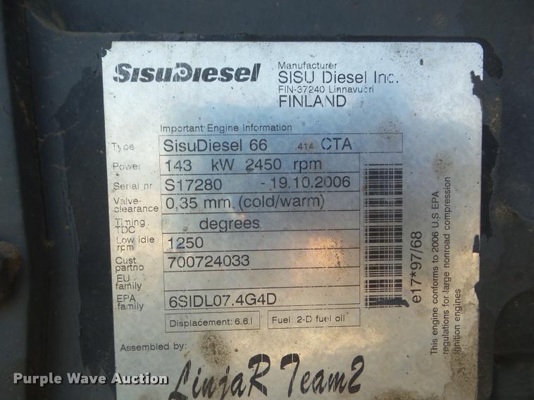 image for item DA4632 2007 Massey-Ferguson 9635 self-propelled windrower