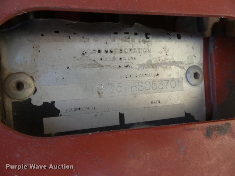 image for item DA4632 2007 Massey-Ferguson 9635 self-propelled windrower