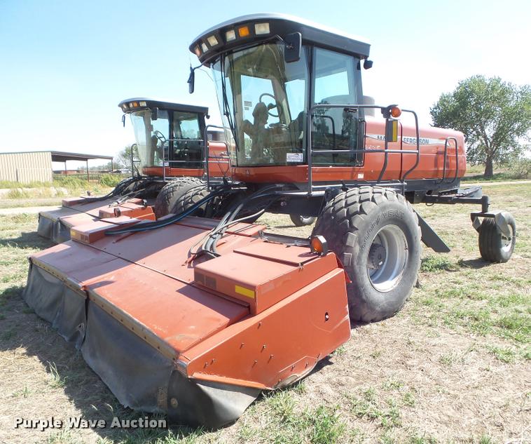 image for item DA4633 2007 Massey-Ferguson 9635 self-propelled windrower