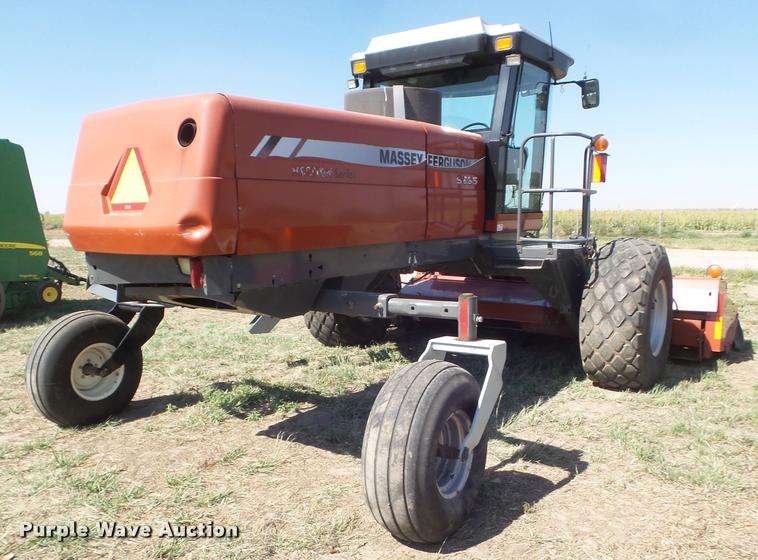 image for item DA4633 2007 Massey-Ferguson 9635 self-propelled windrower