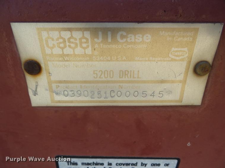 image for item DA4639 Case IH 5200 grain drill