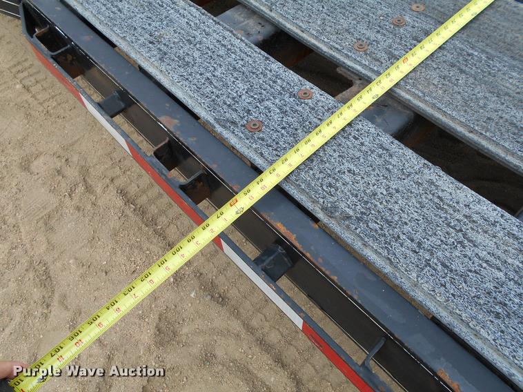 image for item AS9558 2000 Trailtech combine trailer