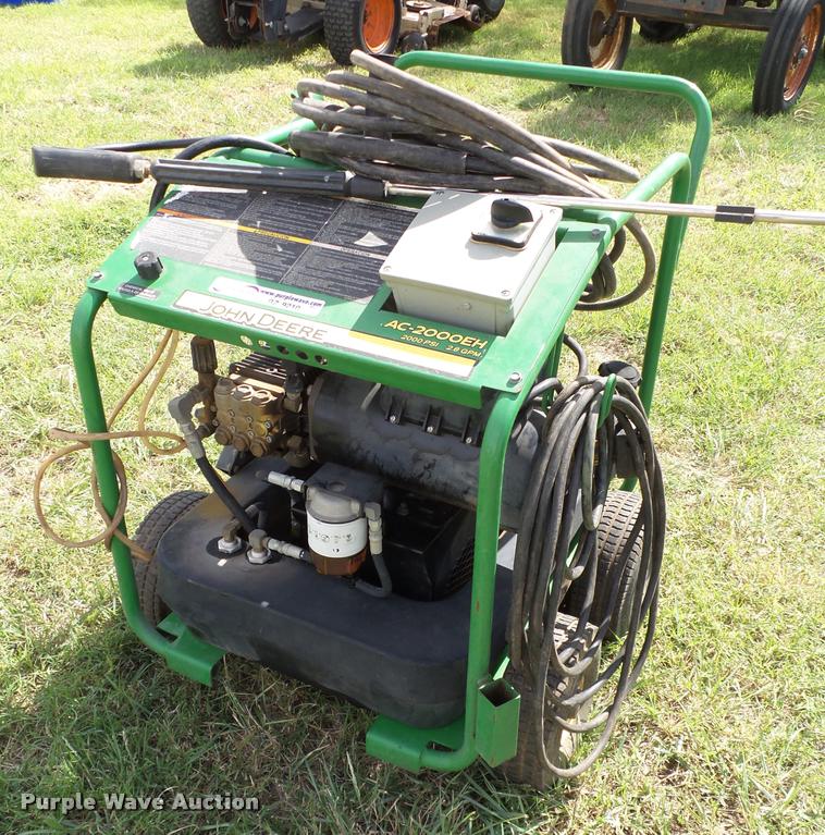 image for item BZ9210 John Deere AC-2000EH pressure washer