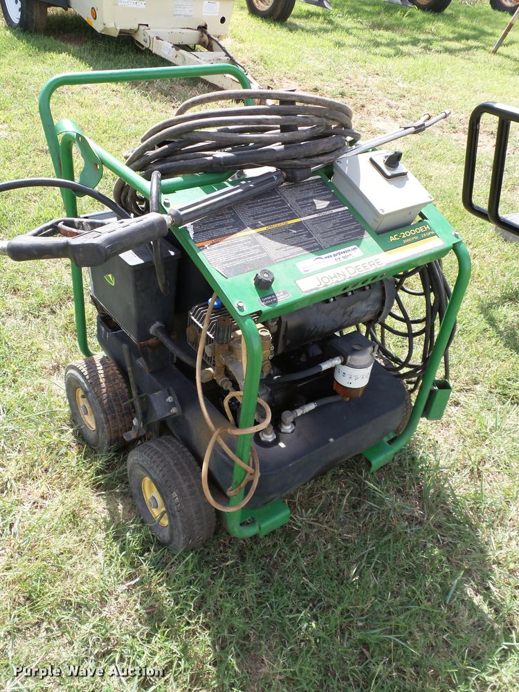 John Deere AC2000EH pressure washer in Childress, TX Item BZ9210