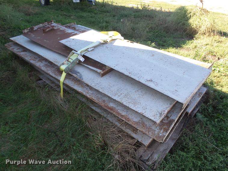 (25) concrete grain bin pad forms in Hartington, NE Item CA9265 sold