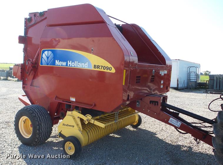 image for item DA2908 2009 New Holland BR7090 round baler