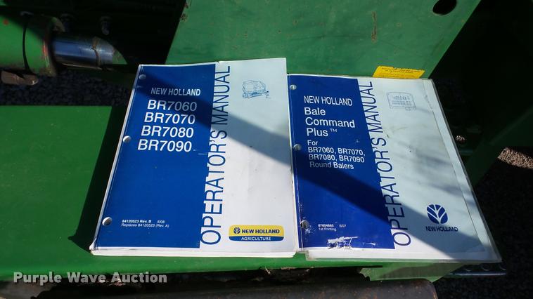image for item DA2908 2009 New Holland BR7090 round baler