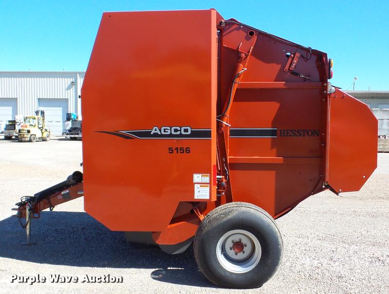 image for item DA2910 2009 AGCO Hesston 5156 round baler