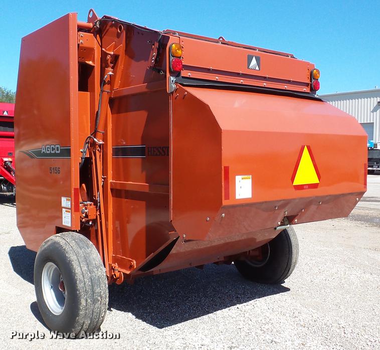 image for item DA2910 2009 AGCO Hesston 5156 round baler