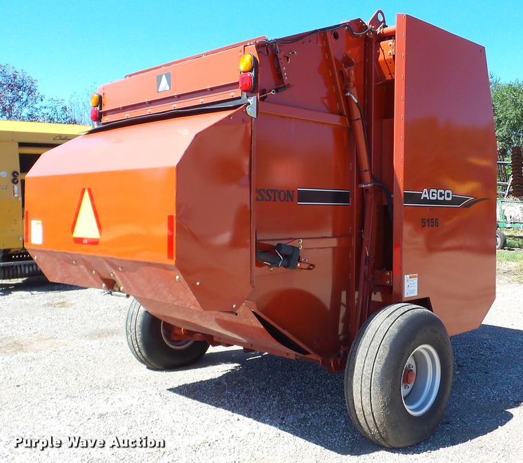 image for item DA2910 2009 AGCO Hesston 5156 round baler