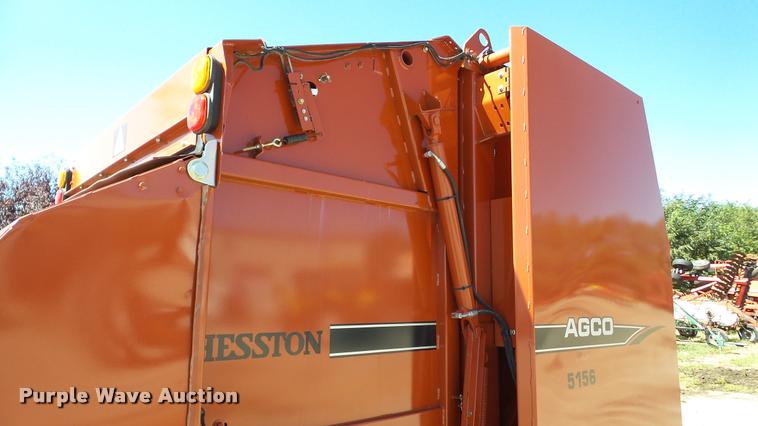 image for item DA2910 2009 AGCO Hesston 5156 round baler